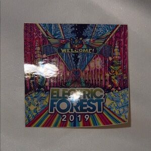 Electric Forest 2019 Glossy Sticker Decal
